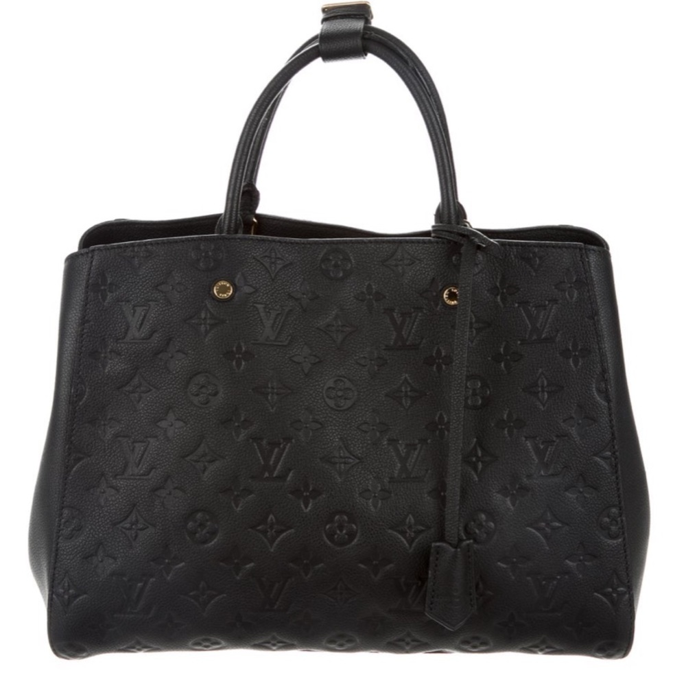 Louis Vuitton Empreinte Montaigne Black AUTHENTIC